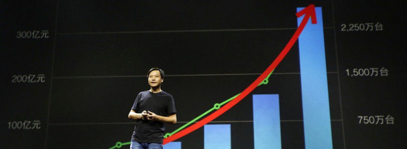小米CEO雷軍公布小米手機銷(xiāo)量