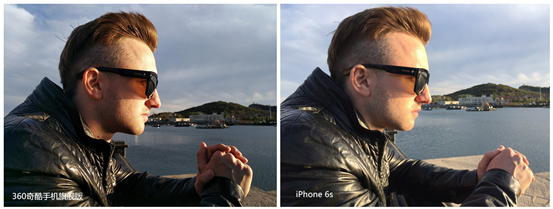 360奇酷手機(jī)旗艦版與iPhone6s室外人像對(duì)比