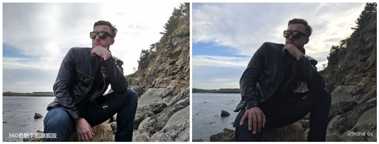 360奇酷手機(jī)旗艦版與iPhone6s室外人像對(duì)比