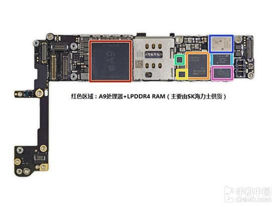 iPhone6s其實(shí)也采用了LPDDR4RAM