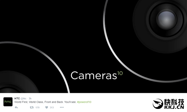 “火腿腸”翻身！HTC 10攝像頭自詡世界第一
