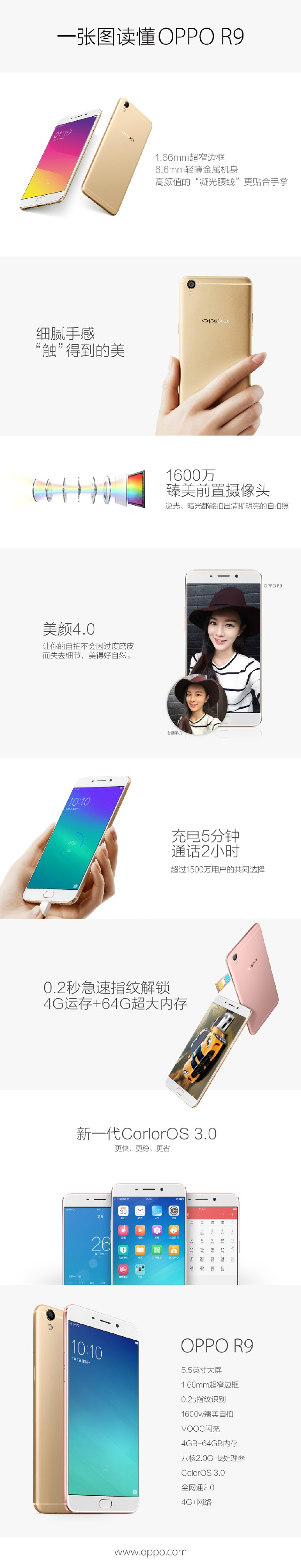 OPPO發(fā)布會回顧 一文看懂OPPO R9