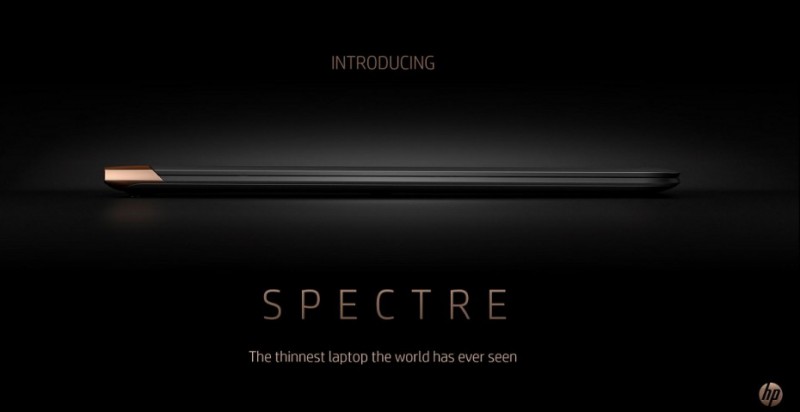 惠普發(fā)布全球最薄筆記本 和7號電池一樣薄
