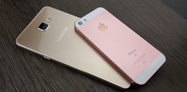 中高端手機市場(chǎng)，不變的雙雄爭霸