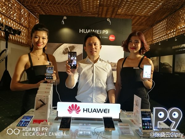 國貨威武：華為P9正式登陸越南 天后級女歌手代言