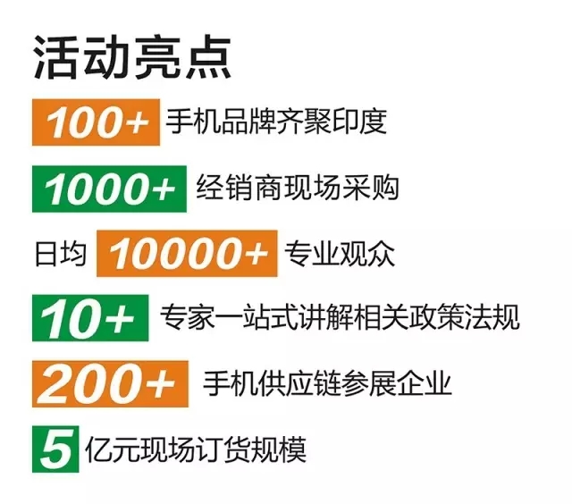 印度手機產(chǎn)業(yè)博覽會流程及參會名單