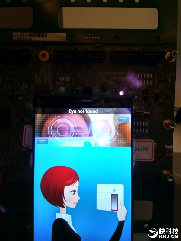 麒麟960立功！華為虹膜識別方案演示：戴眼鏡秒開鎖