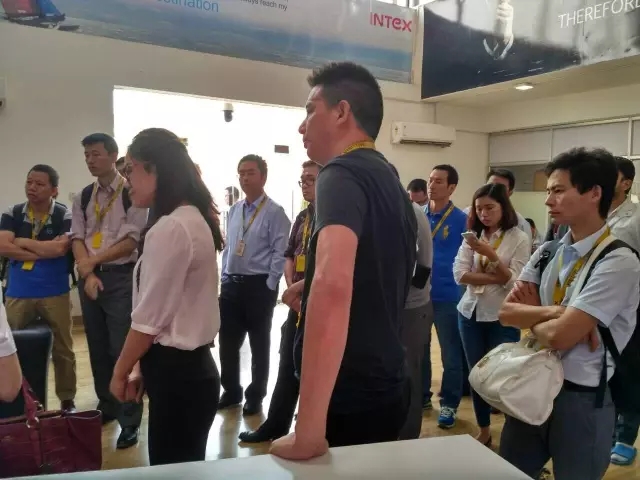 中國(guó)手機(jī)產(chǎn)業(yè)觀察團(tuán)走進(jìn)Intex、聞尚