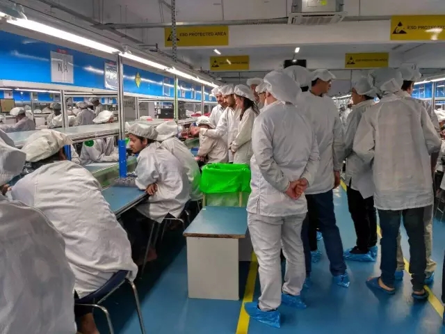 中國(guó)手機(jī)產(chǎn)業(yè)觀察團(tuán)走進(jìn)Intex、聞尚