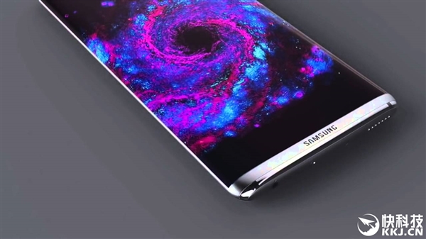 三星S8新曝光：逆天OLED曲屏、觸摸實體鍵