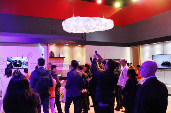 阿里巴巴集團(tuán)YunOS展區(qū)