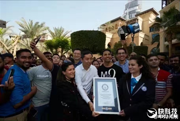 華為Mate 9破世界最快自拍世界紀錄