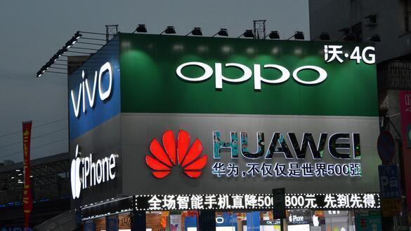 華為出貨量全球第三不料后院起火，OPPO首成國內(nèi)第一