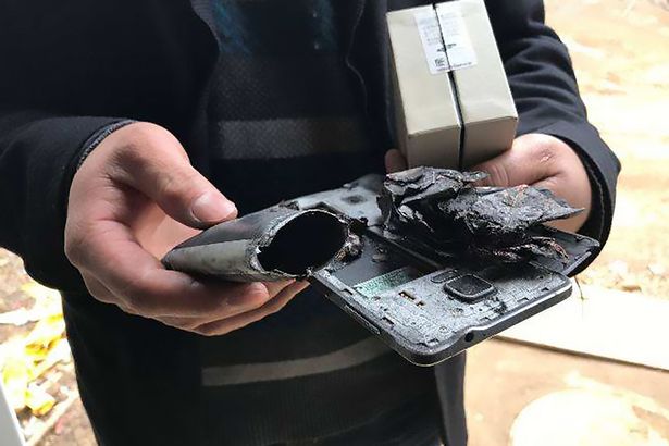 三星Note 4爆炸 中國四歲女孩睡夢中被燒傷