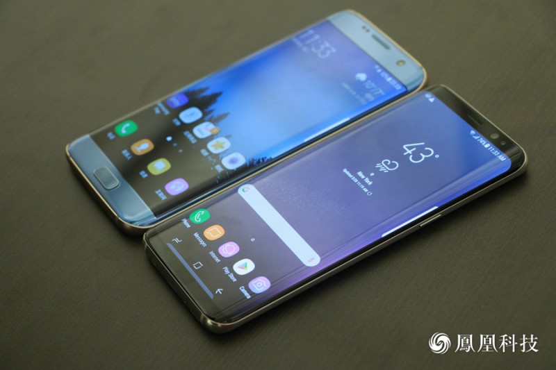 三星S8上手體驗(yàn):雙曲面+全面屏 驚艷“辣”眼睛