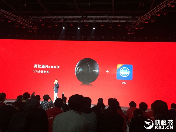 nubia發(fā)布NeoAir VR全景相機(jī):360度無死角