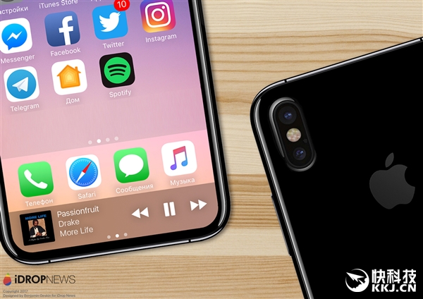 蘋(píng)果iPhone 8測(cè)試機(jī)曝光 外形完美！
