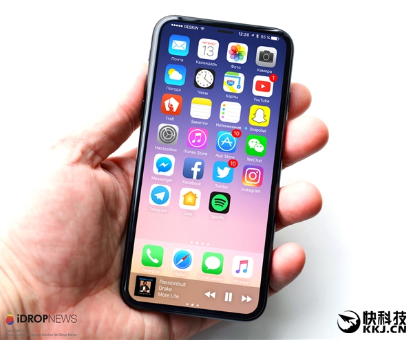 要啥指紋識別？iPhone 8用四攝像頭：人臉識別完美