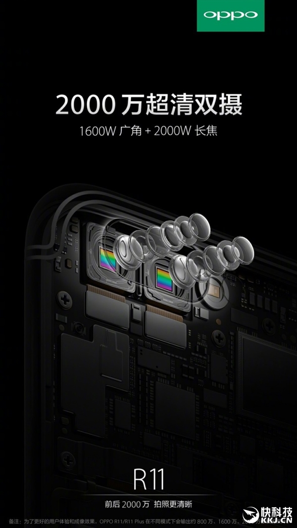 迪麗熱巴代言！OPPO自曝新旗艦R11：雙攝+前后2000萬