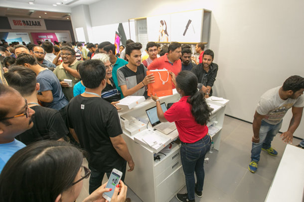 小米之家印度創(chuàng)造歷史記錄 1天賣了5000萬盧比