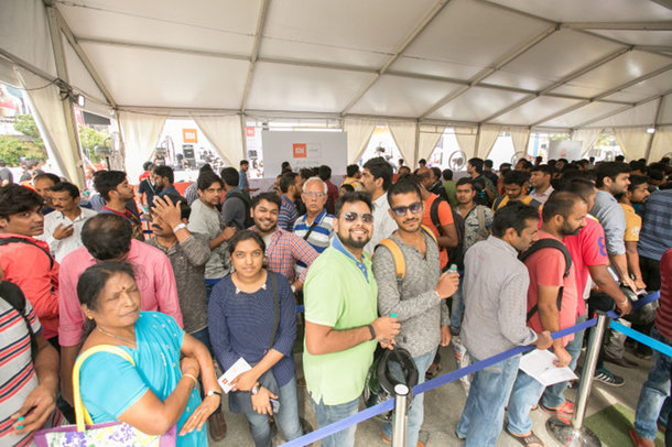 小米之家印度創(chuàng)造歷史記錄 1天賣了5000萬盧比