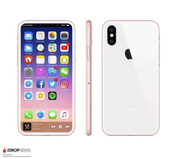 全面屏演化：iPhone 8屏幕長寬比將達到19比9