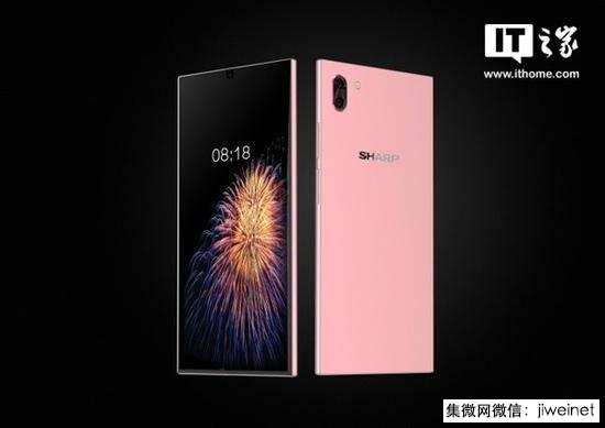 真正全面屏：疑似夏普無邊框旗艦手機渲染圖曝光