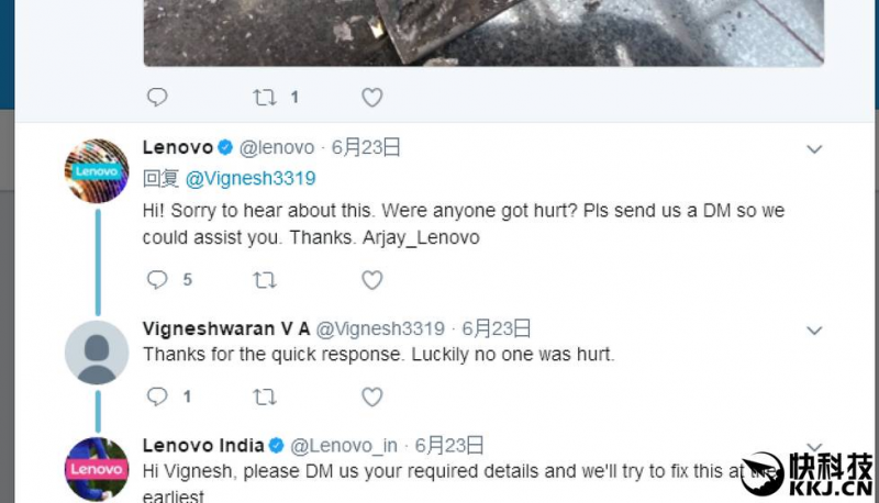 一部國(guó)產(chǎn)手機(jī)在印度爆炸：老外嚇壞