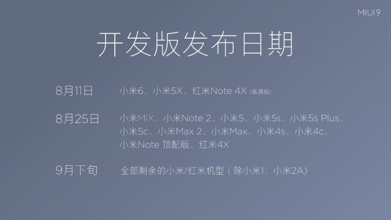 小米發(fā)布全新MIUI9系統(tǒng)，全球用戶突破2.8億