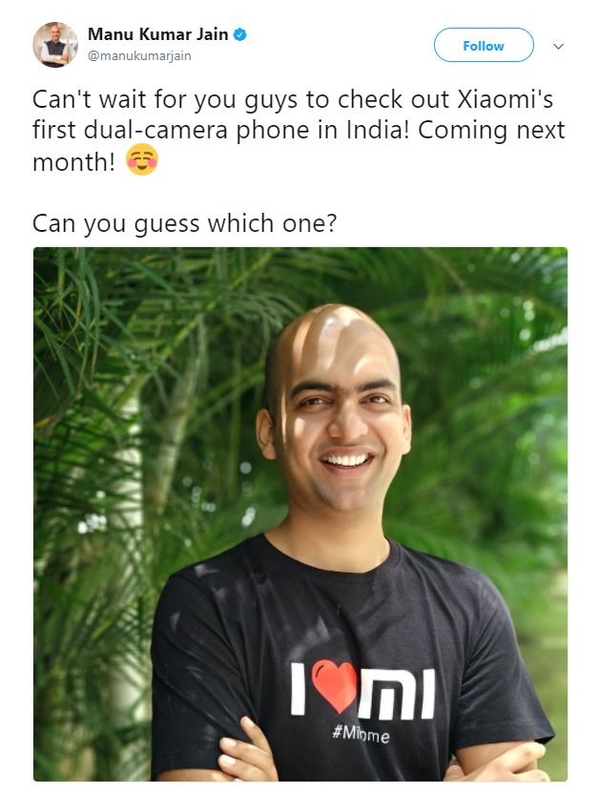 小米即將在印度發(fā)布雙攝新機(jī)