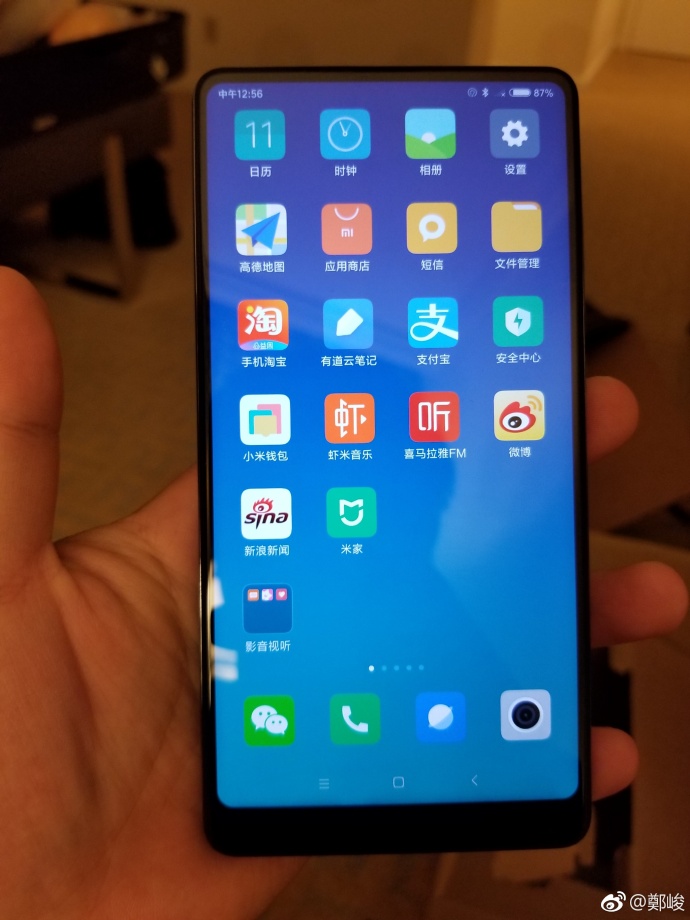 小米MIX 2黑色版真機搶先上手看:正面18:9全面屏