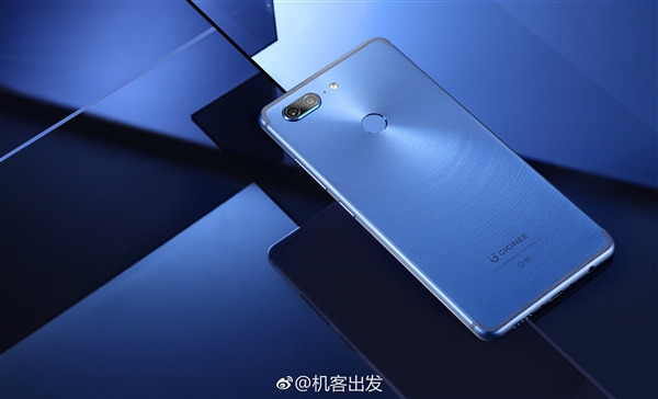 金立全面屏新機(jī)M7曝光：同心圓發(fā)絲紋路設(shè)計(jì)