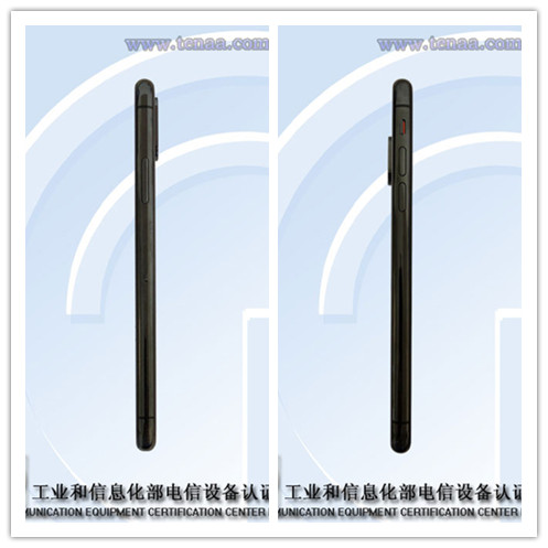 工信部披露蘋(píng)果iPhone X配置信息與真機(jī)圖像