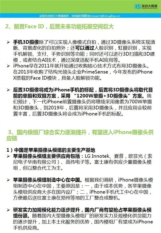 蘋果供應(yīng)鏈-核心部件調(diào)研分析報(bào)告