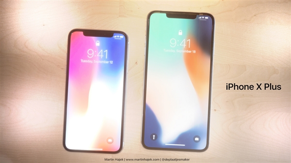 6.4英寸iPhone X高清概念圖 看起來更完美