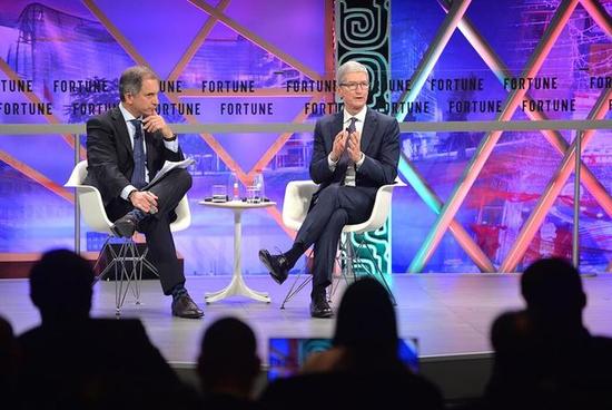 庫克:蘋果在華生產(chǎn)并非因成本低 而是中國水平高