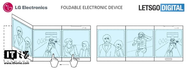 LG三屏手機專利曝光：平板電腦殺手降臨