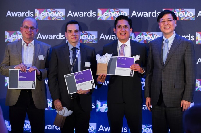 聯(lián)想2018誓師大會雅典接力 楊元慶闡述“五個連接”的智能生態(tài)