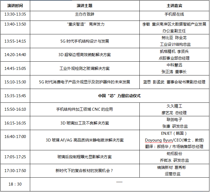 “5G時代共贏未來” 5G手機材質(zhì)結(jié)構(gòu)高峰論壇