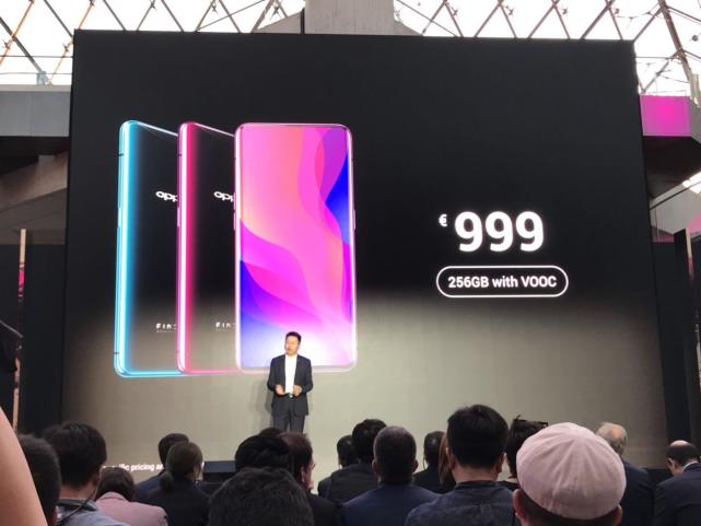 OPPO法國發(fā)布Find X，超級快充版售1699歐元