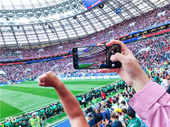 vivo NEX見證克羅地亞與阿根廷非凡對決