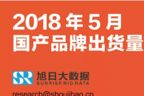 2018年5月國產(chǎn)手機品牌出貨量排行榜