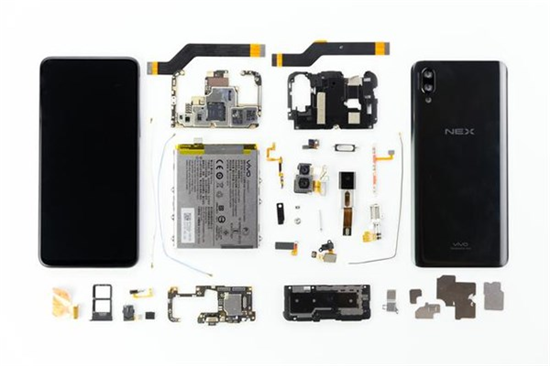 vivo NEX全面屏手機(jī)徹底拆解:迄今為止最復(fù)雜的安卓旗艦之一