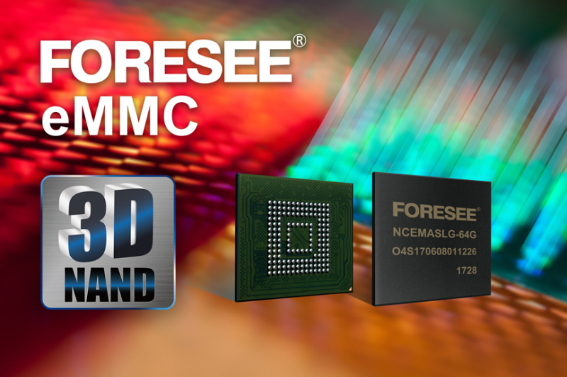 江波龍FORESEE品牌持續(xù)發(fā)力,搶占大容量嵌入式芯片市場