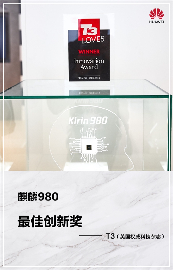 麒麟980獲多家外媒大獎:國產(chǎn)最強芯