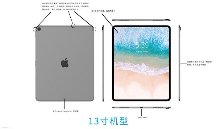 傳新款iPad Pro厚僅5.9毫米 無耳機(jī)插孔