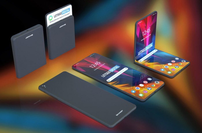 夏普可折疊手機(jī)專利曝光:兩種折疊形態(tài)