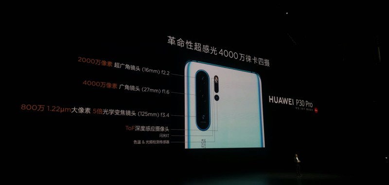 華為P30系列國行正式發(fā)布:屏幕發(fā)聲+防水防塵
