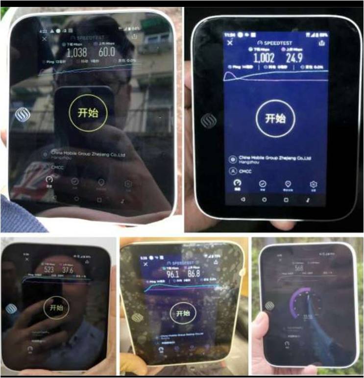 中國移動5G終端在多地現(xiàn)網(wǎng)實現(xiàn)千兆速率下載