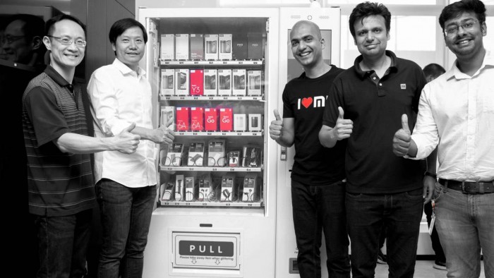 小米印度在推出智能手機(jī)自動(dòng)售貨機(jī)